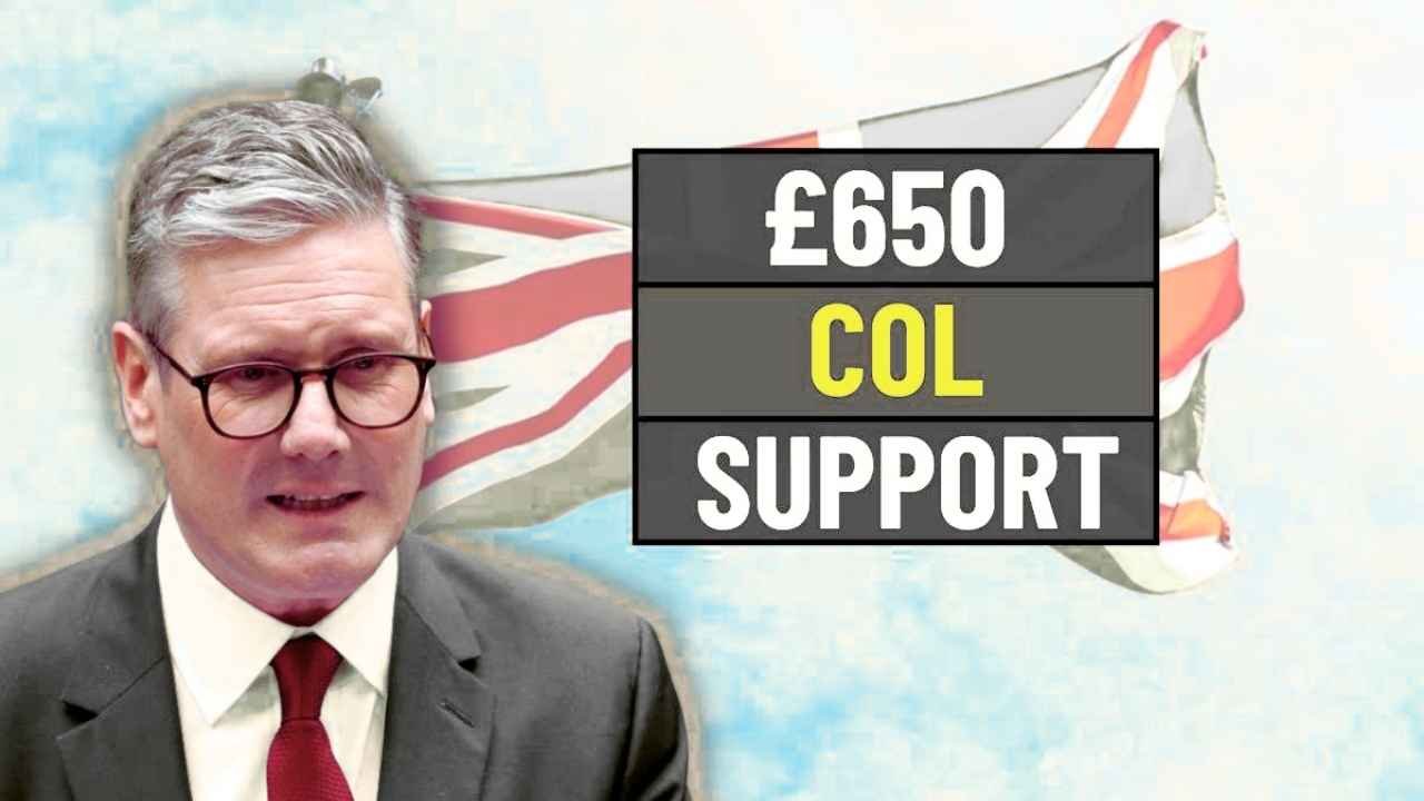 £650 Cost of Living Boost in 2025