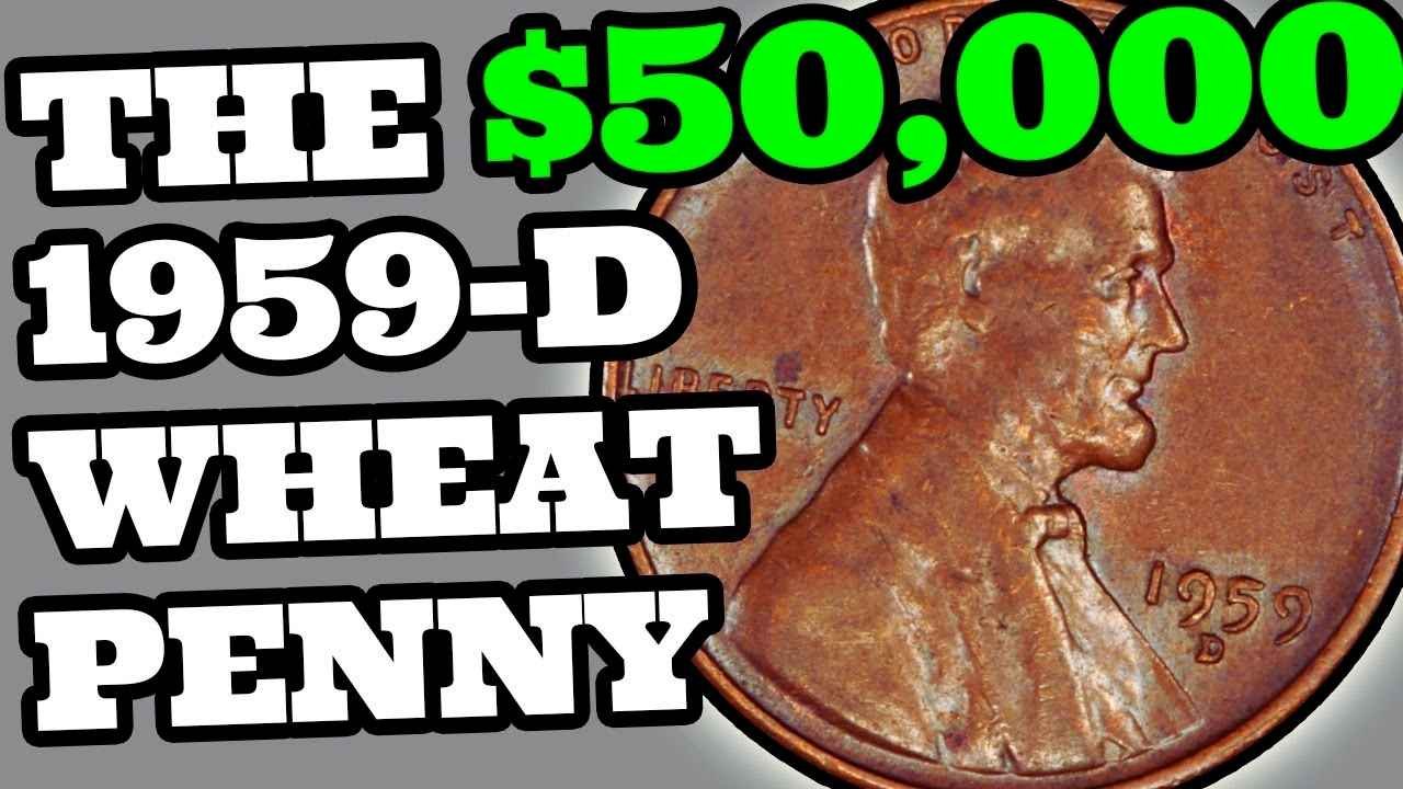 Rare 1959-D Wheat Penny Mule Error Valued at $50,000